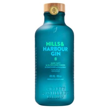 Crafty Distillery Hills & Harbour Gin 70cl