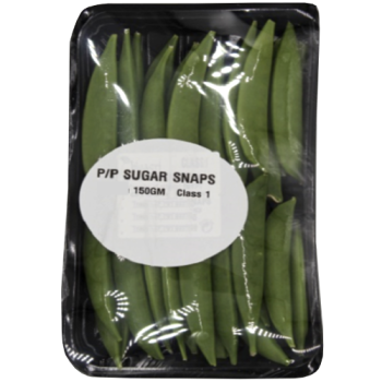 Pre-Packed Sugar Snap Peas 150g 