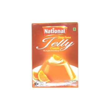 National Jelly Crystals Orange 80g