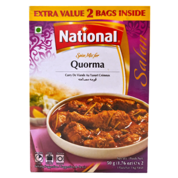 National Spice Mix for Quorma 2 x 50g 