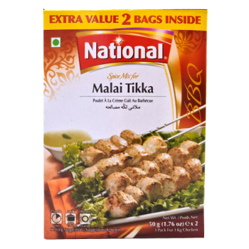 National Spice Mix for Malai Tikka 2 x 50g 