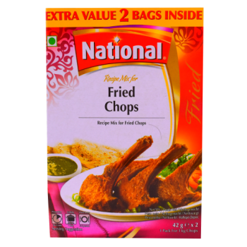 National Recipe Mix for Fried Chops 2 x 42g 