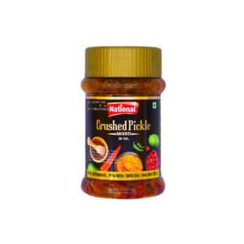 National Crushed Pickle Mixed in Oil 390g 
