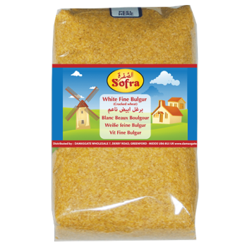 Sofra White Fine Bulgur Cracked Wheat 900g 