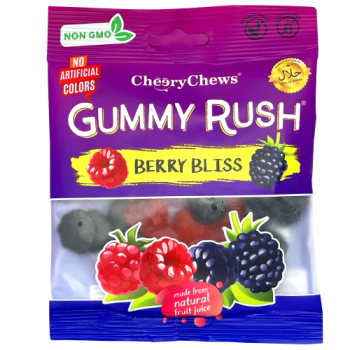 Cheery Chews Gummy Rush Berry Bliss 90g 