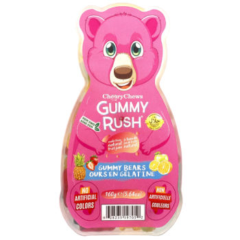 Cheery Chews Gummy Rush Gummy Bears 160g 