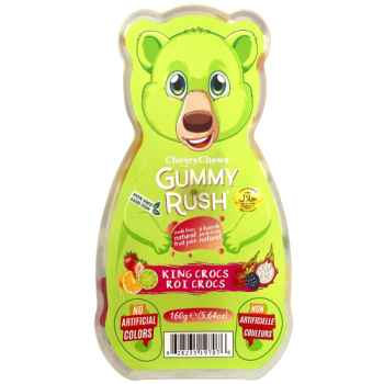 Cheery Chews Gummy Rush King Crocs 160g 