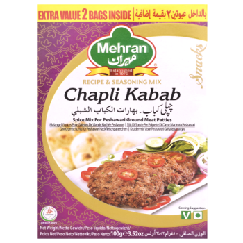 Mehran Chapli Kabab Recipe & Seasoning Mix 100g 