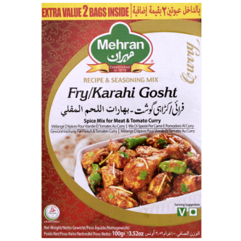 Mehran Fry/Karahi Gosht Recipe & Seasoning Mix 100g 