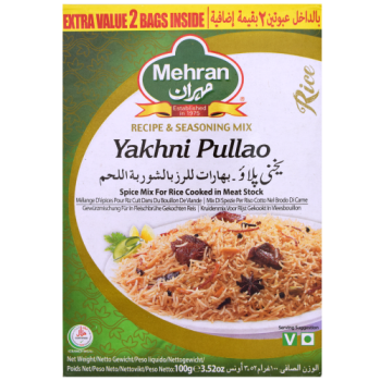 Mehran Yakhni Pullao Recipe & Seasoning Mix 100g 