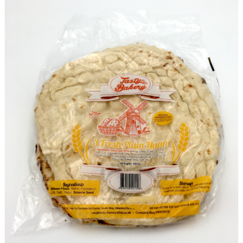 Tasty Bakery Fresh Plain Naan 3s