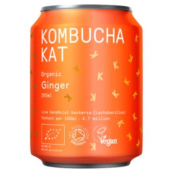 Kombucha Kat Organic Ginger 250ml