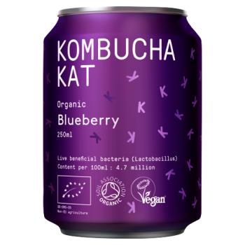 Kombucha Kat Organic Blueberry 250ml