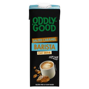 Oddlygood Salted Caramel Flavour Barista Oat Drink 1L