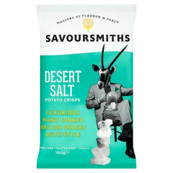 Savoursmiths Desert Salt Potato Crisps 150g