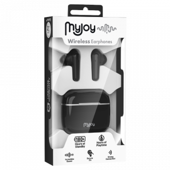 MyJoy Wireless Earphones with Charging Case (Colour May Vary) 
