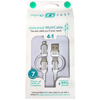 FIFO Fast 7ft 4 in 1 Universal MultiCable 