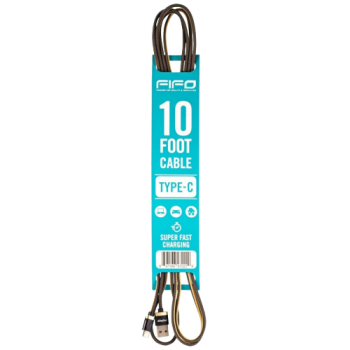 Fifo 10ft USB Type C Changing Cable 