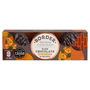 Border Dark Choc Ginger Orange