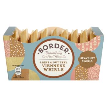 Border Light & Buttery Viennese Whirls 150g