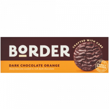 Border Dark Chocolate Orange Biscuits 150g 