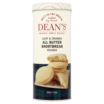 Dean's All Butter Shortbread Rounds 200g