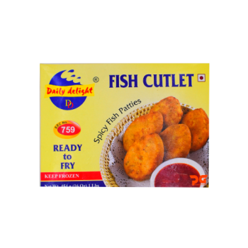 Daily Delight Fish Cutlet Spicy Fish Patties 454g 