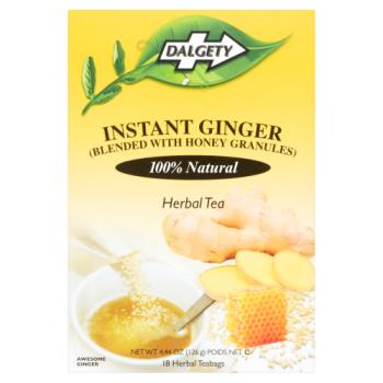 Dalgety Instant Ginger 18 Herbal Teabags 126g