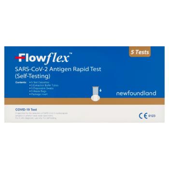 Flowflex SARS-CoV-2 Antigen Rapid Test (Self-Testing) 5 Tests