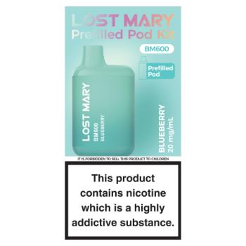 Lost Mary BM600 Blueberry Prefilled Pod Kit 20mg/ml