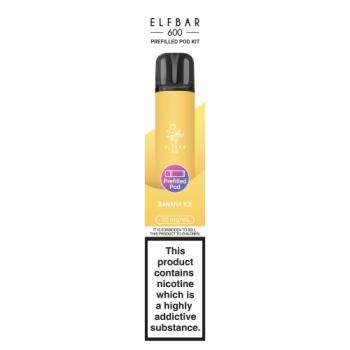 Elfbar 600 Banana Ice Prefilled Pod Kit 20mg/ml