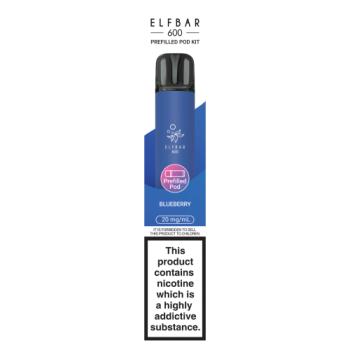 Elfbar 600 Blueberry Prefilled Pod Kit 20mg/ml
