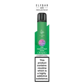 Elfbar 600 Kiwi Passion Fruit Guava Prefilled Pod Kit 20mg/ml