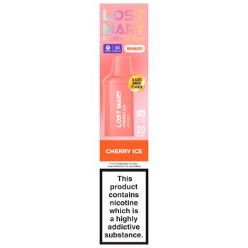 Lost Mary BM600 2 Cherry Ice Prefilled Pod 20mg/ml