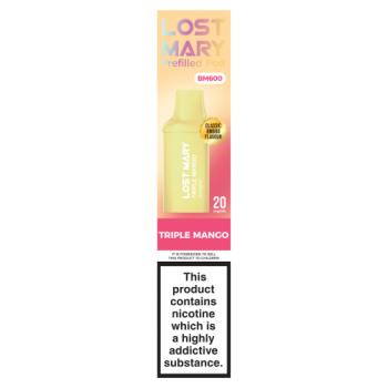 Lost Mary BM600 Triple Mango Prefilled Pod 20mg/ml