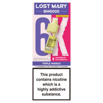 Lost Mary BM6000 Triple Mango Refillable Pod Kit 20mg/ml