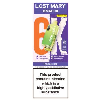 Lost Mary BM6000 Lemon Lime Refillable Kit