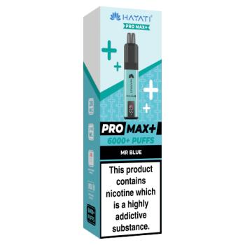 Hayati Pro Max+ 6000+ Puffs Mr Blue