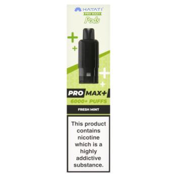 Hayati Pro Max+ 6000+ Puffs Fresh Mint Pods