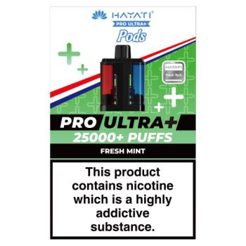 Hayati Pro Ultra+ 5 Packs Pods Fresh Mint 20mg/ml