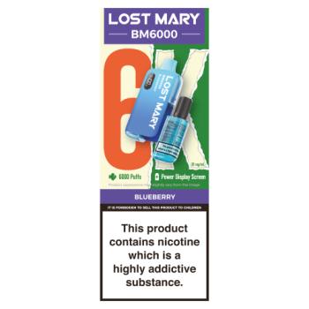 Lost Mary BM6000 Blueberry 20mg/ml