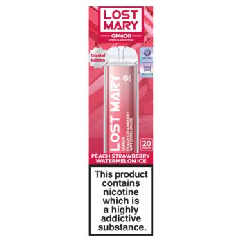 Lost Mary Disp Pod Peach/straw