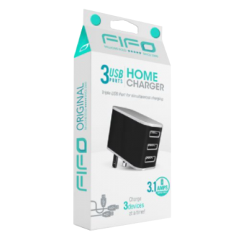 FIFO Three USB Ports Home Charger USB 