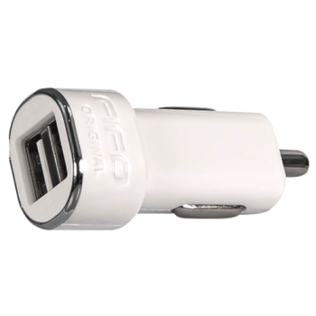 FIFO Micro Flamingo Dual USB Port Car Charger (Colours May Vary) 