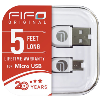 FIFO Micro Flamingo USB Cable 5ft (Colours May Vary)