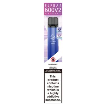 Elfbar Disposable 600V2 Blueberry 20mg/ml
