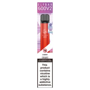 Elfbar 600V2 Disposable Cherry 20mg/ml