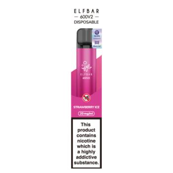 Elfbar 600V2 Strawberry Ice 20mg/ml