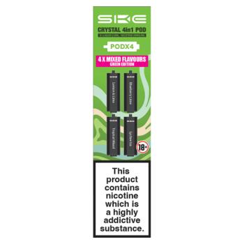 SKE Crystal 4in1 Pod Mixed Flavours Green Edition