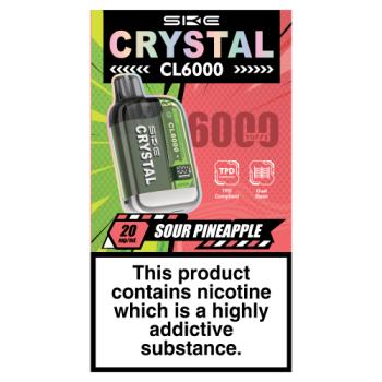 SKE Crystal CL6000 Sour Pineapple 20mg/ml